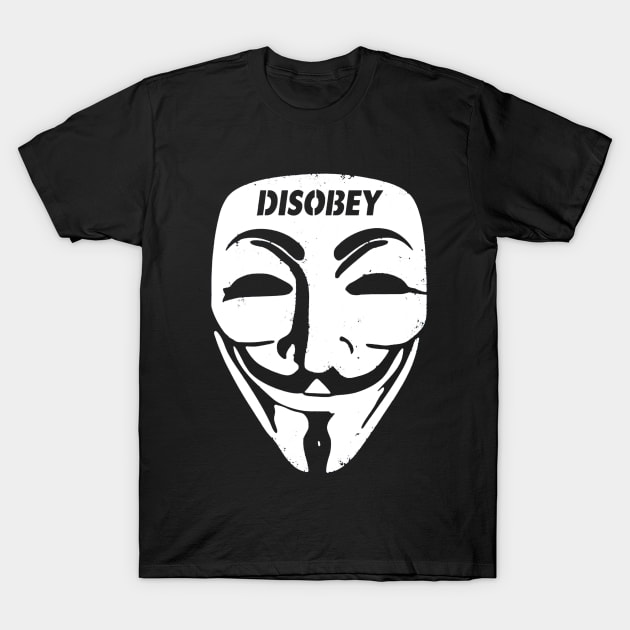 Anti Government Anonymous T-Shirt by nahuelfaidutti